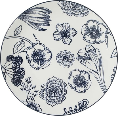 Gibson Home Westerly Court 16-Piece Dinnerware Set, Service