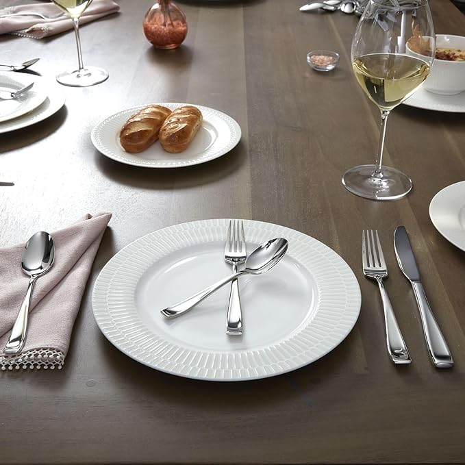 Oneida Moda Flatware Set | Stainless Steel | Service