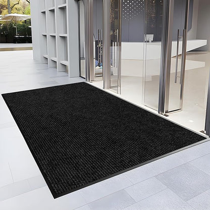 2′ x 30′ Front Door Mat Indoor Outdoor Entrance, Commercial Floor Mat Heavy Duty Dirt Trapper Entryway Doormat, Custom Size Non Slip Rubber Backing Welcome mat, Door Mat for High Traffic Area