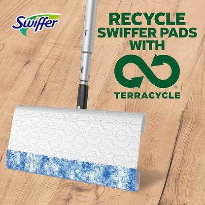 Swiffer Sweeper Pet Heavy Duty Multi-Surface Wet Cloth Refills for Floor Mopping and Cleaning, Fresh scent, 16 count, Pack of 2