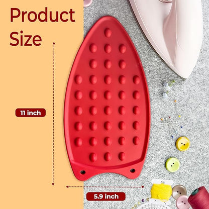 Savina Silicone Rest Pad for Ironing Board(2 Pack). Heat Resistant Pad, Thicker Version. Perfect Combination with Ironing Board and Mat.