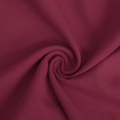 NTBAY Toddler Bedding Set - 4 Piece Soft and Breathable Crib Bedding Set for Boys and Girls, Includes Quilted Comforter, Fitted Sheet, Flat Top Sheet and Envelope Pillowcase, Wine Red