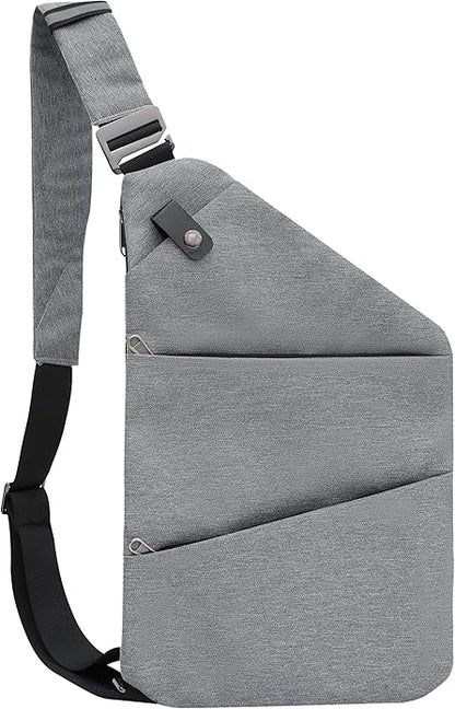 Anti Theft Crossbody Travel Bags for Women Men Cross Body Slim Sling Handbags with S Hook Antitheft