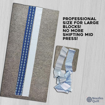 36" x 18" Wool Pressing Mat for Quilting | 100% Natural New Zealand Wool Ironing Mat for Quilters | Quilting Ironing Pad & Wool Pressing Pad for Sewing, Quilters & Craft Projects