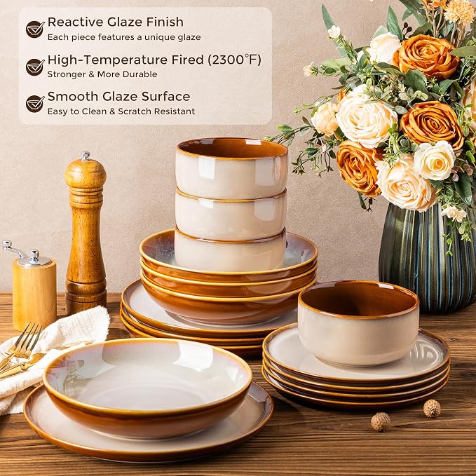 LERATIO Ceramic Dinnerware Sets