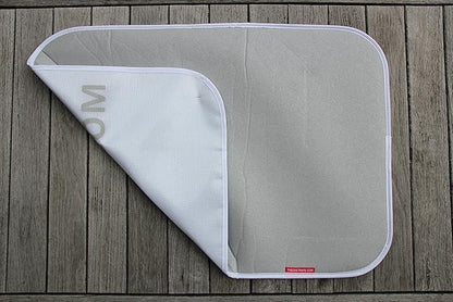 THEQUILTMATE - Premium Ironing Pad, Designed Especially for Quilters and Crafters, Large, Silver, 22in x 29in