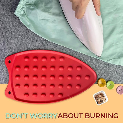 Savina Silicone Rest Pad for Ironing Board(2 Pack). Heat Resistant Pad, Thicker Version. Perfect Combination with Ironing Board and Mat.