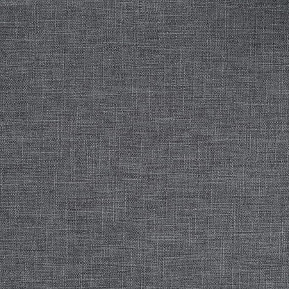 SIMPLIHOME Avalon 42 Inch Wide Contemporary Rectangle Storage Ottoman in Slate Grey Linen Look Fabric, Assembled, For the Living Room, Entryway and Family Room